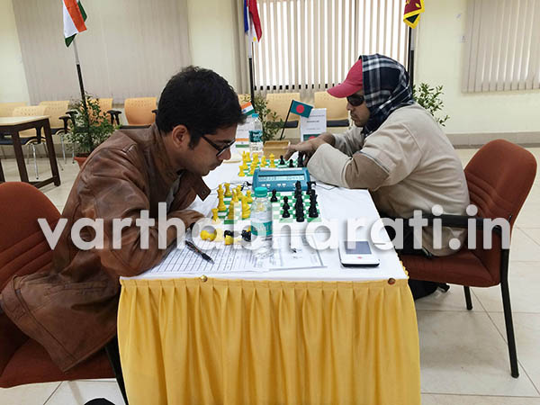 ಅಂಧರ ಏಷ್ಯನ್ ಚೆಸ್: ಕಿಶನ್‌ಗೆ ಮಣಿದ ಎಜಾಝ್